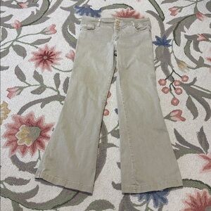Sanctuary Women's Flared low rise Tan Jeans, size 30